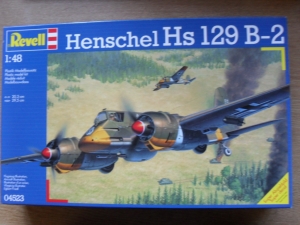 REVELL 1/48 04523 HENSCHEL Hs 129 B-2